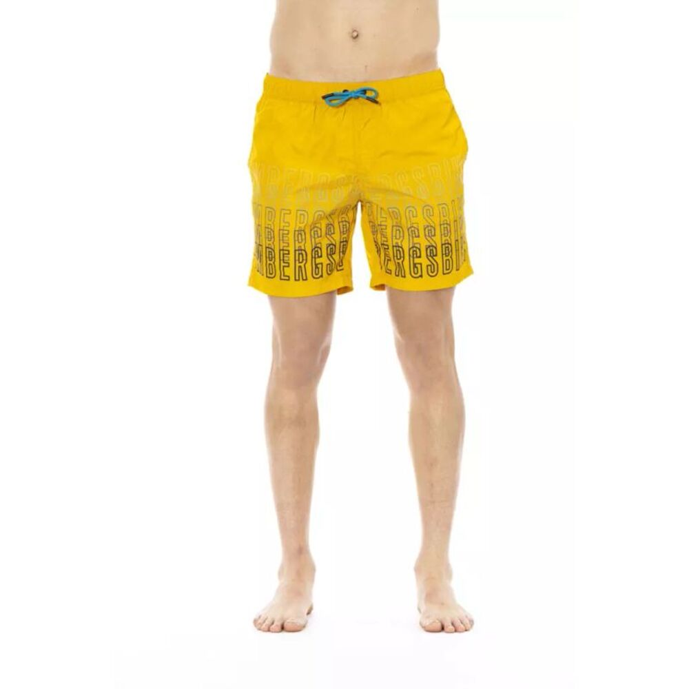 Bikkembergs Light Blue Polyester Men's Men's Swimsuit